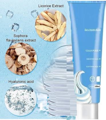 CATERINACHIARA Salicylic Acid Ice Cream Mask Hyaluronate Collagen Moisturize Sleeping