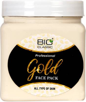 BIO CLASSIC Professional Gold Face Pack For All Types Skin