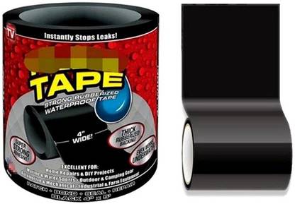 NGD Waterproof Flex Tape, Pipe Leak Repair Tape, High Strength and Adhesive 152 cm Floor Marking Tape