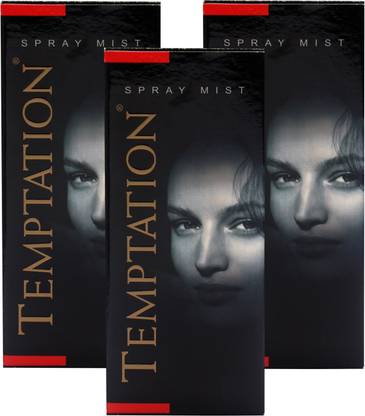 Temptation Spray Mist Perfume -30ML (Pack of 3) Perfume  -  90 ml