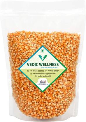 Vedik Wellness Popcorn Kernels Seeds & 100% Popping Kernels (Extra Soft Popcorn Makka | Makai ) UNFLAVORED Popcorn Popcorn Popcorn Popcorn Popcorn