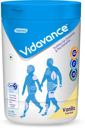 Signutra Vidavance Advanced Nutrition for Diabetes - 400g (Vanilla) Protein Blends