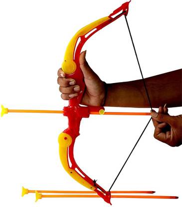 skiloriz Smart Archery Bow and Arrow Toy Archery Set with 2 LED Light 3 Suction Cup Arrow for Kids Plastic Sports Super Archery Bow and Arrow Set with Dart Target Board, 3 Suction Cup Tip Arrows & Quiver, Fun Shooting Game for Kids Bows & Arrows