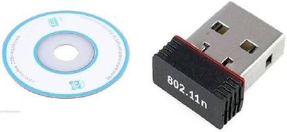 Teratech Mini 450Mbps WiFi Dongle Wireless 802.11 Network, Wifi Adapter USB Adapter