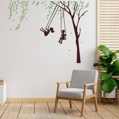 Wallzone 100 cm Playing Kids Removable Sticker