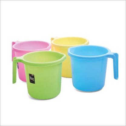 Ruby Plastic Bath Mug