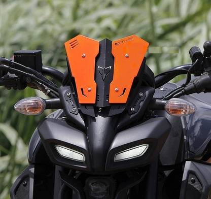 ARN MT 15 Visor V2 Color Orange Bike Windshield