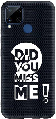 PrintWoodies Back Cover for REALME C15 QUALCOMM