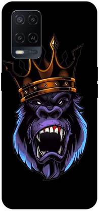 GOLDALPHA Back Cover for MI REDMI NOTE 10 ( monky king ,king ,monky) PRINTED BACK COVER
