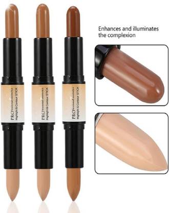 ADJD 3D Makeup Contour Highlight Stick Double-ended Contouring Highlighter  Concealer