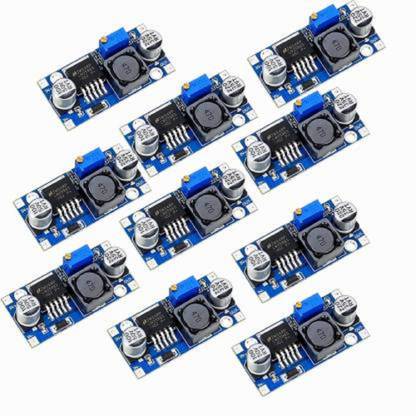 DHRUV-PRO (Pack of 10) LM2596 LM2596S DC-DC 4.5-40V 3A buck step-down adjustable voltage regulator Power Supply Electronic Components Electronic Hobby Kit