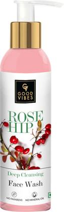 GOOD VIBES Rosehip Deep Cleansing  (120 ml) Face Wash
