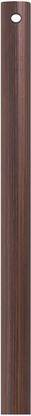 Destiny Gallery Ceiling Fan Down Rod 2 Feet (Powder Coated Brown) Step-Type Button Regulator