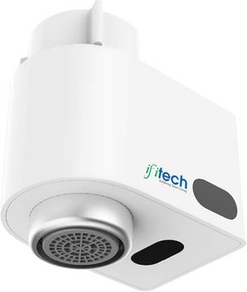 IFITech Automatic Touchless Water Saving Faucet for Kitchen Taps with Sensor| ABS Plastic| White | New Impvoed Model Faucet Mount