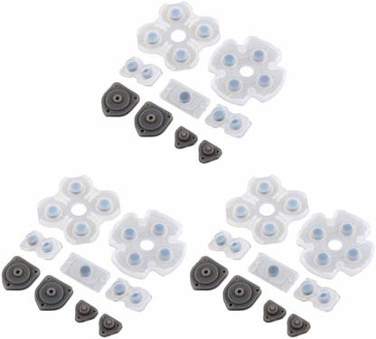 MILLOR Play Station 4 Controller Replacement Conductive Rubber Pad Silicone Button Pads Na GB