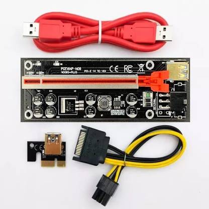 HASHPOWERTECH PCE164P-NO09 RAISER CARD GDDR4 8 GB NVIDIA Chipset 64 bit 1200 MHz Graphics Card