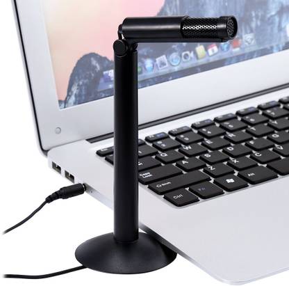 play run Computer Microphone, High Sensitivity 3.5mm 360-degree Sound Pickup Condenser Wired Desktop Microphone for Meeting/Chat/Gaming Microphone