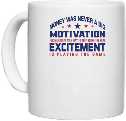 UDNAG White Ceramic Coffee / Tea 'Excitment | Donalt Trump' Perfect for Gifting [330ml] Ceramic Coffee Mug