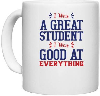 UDNAG White Ceramic Coffee / Tea 'Student | Donalt Trump' Perfect for Gifting [330ml] Ceramic Coffee Mug