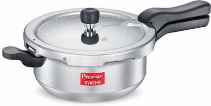 Prestige JUNIOR DEEP PAN PRESSURE COOKER 3.5 L 3.5 L Outer Lid Induction Bottom Pressure Cooker & Pressure Pan