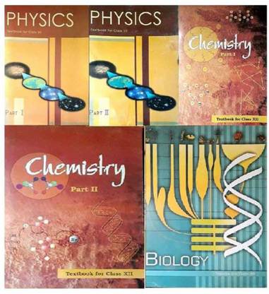 Ncert Class 12 (Pcb) Book Set Physics , Chemistry And Biology ( 5 Combo Book Set ) English Medium ( Paperback )