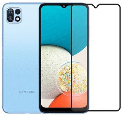 NKCASE Edge To Edge Tempered Glass for Samsung Galaxy F42 5G, Samsung Galaxy F42