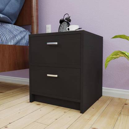 VIKI FURNITURE Engineered Wood Bedside Table