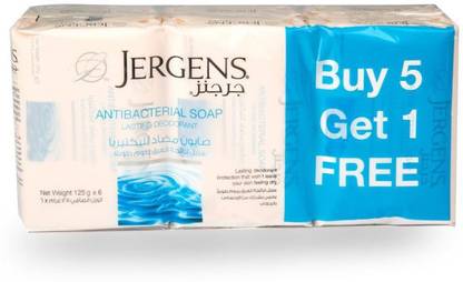 JERGENS ANTIBACTERIAL SOAP WASHES AWAY ODOR