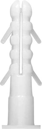 variety palace Plastic Wall Plugs / Gitti /Frame Fixings - 25 MM (Pack of 100) Plastic Anchor