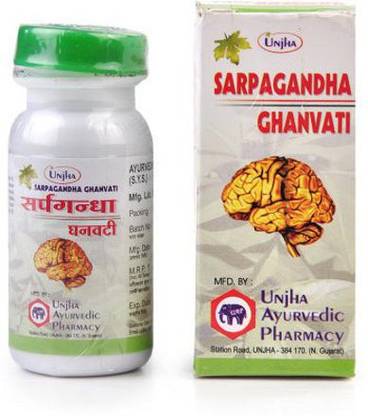Unjha SARPAGANDHA GHANVATI (80 TABS )