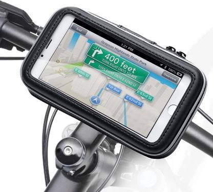 NKSA Bicycle Mobile Holder Bag Unbreakable Handlebar Cycle Mobile Holder Bicycle Phone Holder