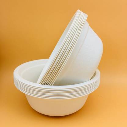 Quit Plastic Sugarcane Bagasse Serving Bowl ECO FRIENDLY BIODEGRADABLE