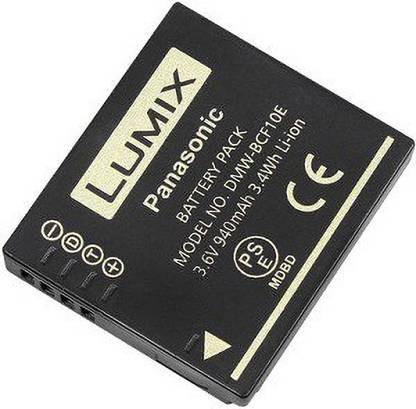 DIGICLIMBER BCF-10 suitable for Panasonic Lumix DMW-BCF10, CGA-S/106C, CGA-S009 Lithium-Ion Battery 940 mAh  Camera Battery Charger