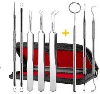 ARINEO 8 Pcs Blackhead kit Dental Elevator Dental Elevator