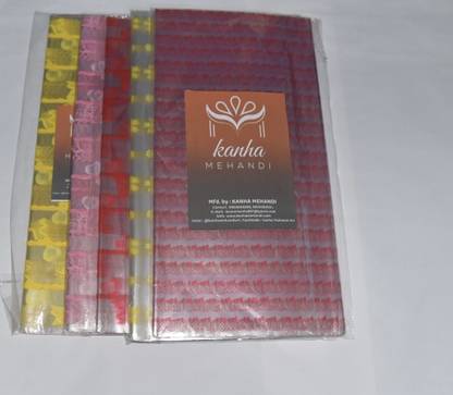 कान्हा मेहंदी Rollable Mehandi Cone Sheet (Large)