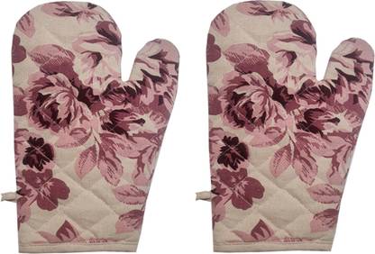 SSDN Red Cotton Kitchen Linen Set