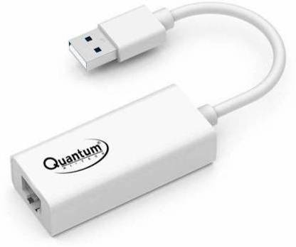 QUANTUM QHM8106 USB LAN Card (Switch 10mbps Or 100mbps Network Automatically) Wired USB Lan Adapter compatible with Windows, Mac, Linux, Ubuntu