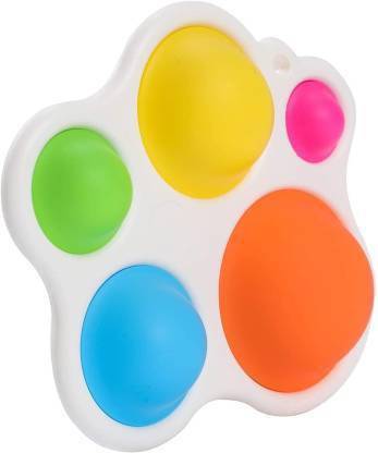 Mr Bhoot Fidget Toy,pop Stress Relief Hand Toys for Kids and Adults,Easy-to-use and Addictive Decompression,Soft Silicone Ergonomic Fidget Toy for Kids Adults