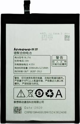 imbi Mobile Battery For  Lenovo Vibe K4 Note Lenovo Vibe K4 Note K4 Note A7010a48 A7010 Vibe X3 Lite 3300 mAh/12.54Wh, 4.35V