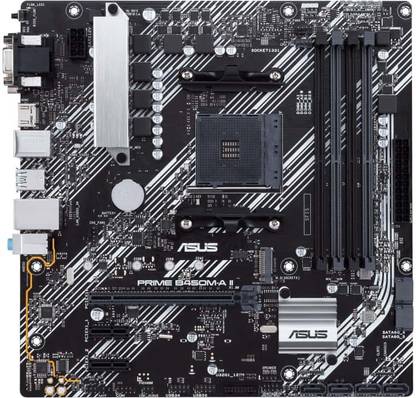 ASUS Prime-B450M-A-II AM4Socket Micro-ATX AMD B450 Chipset DDR4 Motherboard for Desktop