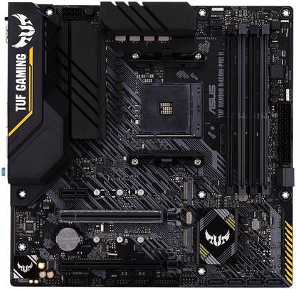 ASUS TUF B450M-PRO Gaming-II AM4Socket Micro-ATX AMD B450 Chipset DDR4 Motherboard for Desktop