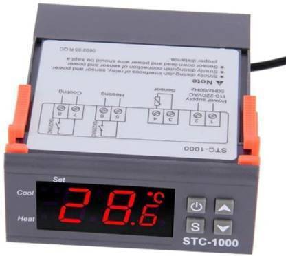 Real Instruments STC 1000 Digital Temperature Controller Thermoregulator Heating & Cooling Relay Multipurpose Controller