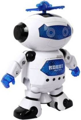 Pepino Beautiful Dancing and Walking Robot with 3D Light and Music (Pack of 1 )