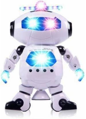 Pepino For Dancing and Walking Robot with 3D Light and Music (Pack of 1 )