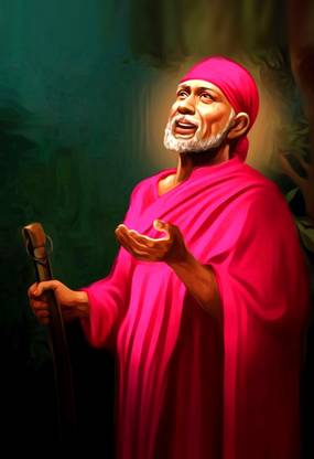 Sai Baba Poster For Dacor WxH : 13x19 Photographic Paper