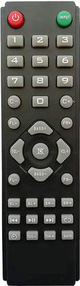 Nij Home Theater System Remote Control With Input & Save Button ZEBRONICS Remote Controller
