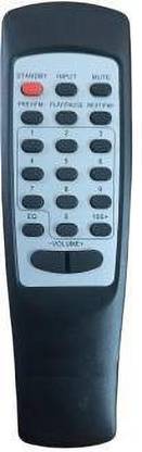 Cezo Compatible remotr control for HOME THEATER system zebronics Remote Controller (Black) Zebronics Remote Controller