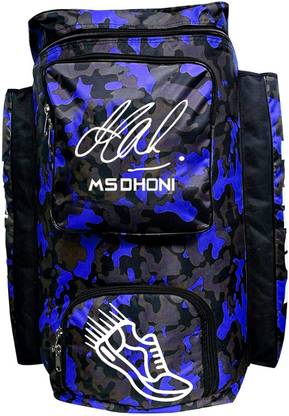 KRISHNA est Cricket Kit Bag With MS Dhoni Signature multi colour