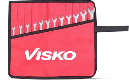 VISKO VLB 008 Tools Bag , 12 Spanners Pockets Multipurpose Tool Bag , Multiple Pockets Bag For Tools Resin Tool Bag