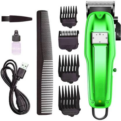 GGUU Rechargeable Hair Trimmer Powerful Hair shaver Electric Cordless Fully Waterproof Trimmer 120 min  Runtime 6 Length Settings